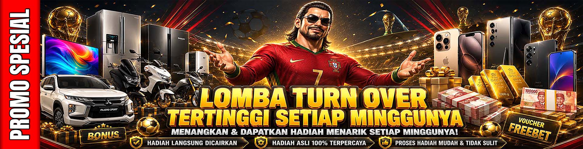 Lomba Turnover Setiap Minggu!